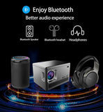 4K Smart Quad Core intelligent X6 Android 9 WIFI LED 2K Video Full HD 1080P Mini Home Theater Projector