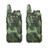 RT22 walkie talkie camouflage color pair, thin mini, hot selling American channel