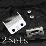 New WMARK Professional Cordless Hair Blade High Carton Steel Clipper Accessories for Choice Golden Screws