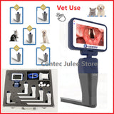 3.5 inch color Touch screen Anesthesia Digital Video Laryngoscope 6 sizes Reusable Stainless Steel Blades Optional laryngscope