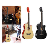 38" Acoustic Musical Guitar 6 Strings Clear Sound Professional Durable Full and