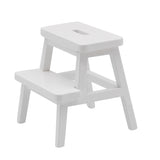 1/12 Dollhouse Miniature Cat Step Wooden Kitten Footstool Double-Layer Sit Chair Holding Stool