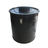 Woodworking with wheel/viewable window dust collector barrel 50L Cyclone Dust Collector ash bucket