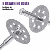 10pcs/set Dia Discs Super Thin Wheel Dremel Rotary Tool for Cutting Glass Tile Gemstone Polishing Carving