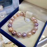 New Fashion 9-10mm Candy Color Freshwater Pearl Bracelet