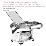 220V Multifunctional Wonton Dumpg Skin Maker Electric Noodle hine Thickness Adjustment Press Dough Make Noodles