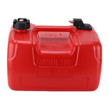 Boat Gas Can Outboard Fuel Tank Corrosion Resistant 12L Red Anti-Aging Plug and Play for 9.9 Horsepower Replacement for Yamaha