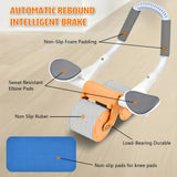 Automatic Rebound Abdominal Wheel, Domestic Abdominal Exerciser, Ab Roller Wheel For Abs Core Strength Training