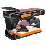 750W Abrasive Belt Sanding Woodworking High-Power Electric 220V Sandpaper Polishing hine 0-45° Angle Adjustable