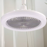 30W Aromatherapy with Light E27 Lamp Cap Wireless Remote Control Silent Ceig Fan for Bedroom Living Room Kitchen