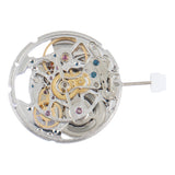 Golden Skeleton 2824 Movement Three-Pin No Calendar Watch Accessories B