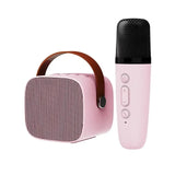 Mini Wireless Mic Bluetooth Small Speaker Outdoor Portable Karaoke Audio All-in-one Microphone Subwoofer