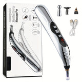 3-in-1 Acupuncture Pen Set - Electronic Therapy, Energy Pulse Massage, USB Rechargeable