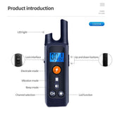 1000m Dog Training Collar Waterproof Rechargeable Pet Remote Control Electric Shocker With Shock Vibration Sound