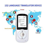 Language Translator Device Voice Translators Devices Support SIM Card 4G Network/Wifi Two Way 132 Languages Easy To Use