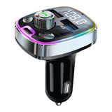 Bluetooth 5.0 Car MP3 Player Wireless Handsfree Audio Receiver PD/QC3.0 Fast Charger Support TF Card U Disk Play