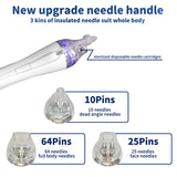 Newest Facial Radiofrequency Microneedling Machine Fractional Cold Hammer Acne Stretch Mark Remover RF Skin Tightening Lift SPA