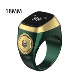 Smart Tasbih Tally Counter for Muslims Zikr Ring Digital Tasbeeh 5 Prayer Time Vibration Reminder Waterproof 2024 Hot Sale Gift