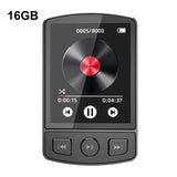 Bluetooth 5.2 Music Stereo Speaker Mini MP3 Player Portable Sport Clip Support E-Book FM Radio Recording
