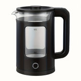 1pc, 1500W Electric Kettle, Durable Large Capacity Automatically Power-Off When Opened, Plastic Body With High-Frequency Glass Bladder