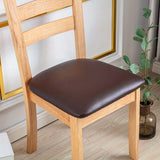 PU leather chair waterproof - removable cushion cover for decorative dining chairs