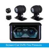 5inch Motorcycle GPS Navigation Driving Recorder Wireless CarPlay＆Android Auto Portable Touch Outdoor IPSX7 Waterproof Navigator