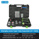 Manual Hydraulic Tube U-shaped ST-300A ST-100A Copper Expansion Cup Mouth Pipe Expander Refrigeration Tool