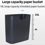 Paper 220V Electric Document Shredder 10LPaper Cutter Strip Mini Super Shredding paper crusher Office Home 180w