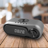 Factory Cheap Blue Tooth Speakers Noise Soothing Wireless Charge With Time Display Alarm Clock Wireless Blue Tooth Speakers