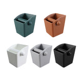Box, Ground, Removable Knock Bar, Space Saving, Espresso hine Accessories Coffee Bin for Home
