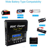 Aircraft Model B6 Black IMAX B6AC V2 80W 7A Smart Balance Charger Lithium Battery Nimh US Plug