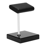 Black Marble Base Sier Color Metal Rod Belt Watch Display Props Bracelet Jewelry Placement Stand