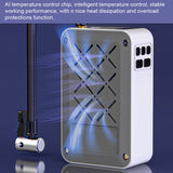 Rechargeable Air Pump Tire Portable Wire/Wireless Compressor Digital Cordless Car Tyre Iator For Motocycle Bicycle