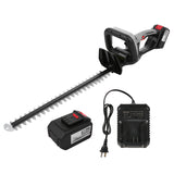 21 Inch Dual-Action Blade Grass Cordless 21V Battery Bush Electric Hedge Trimmer for Pruning