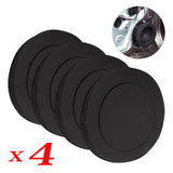 4pcs 6.5" Car Door Speaker Bass Foam Woofer Pad Noise Sound Wave Accessories High Quality Insulation Ring