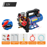 Agricultural Sprayer Electric High Pressure Plunger Pump Spraying Watering Car Wash Garden Irrigation Double Cylinder Piston
