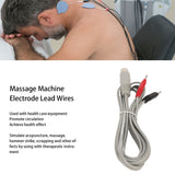 2 Meter Massage hine Plug Tinsel Cable Red Black Lead Wire 5P Electrode Wires