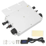 WVC 600W Solar Grid Tie Microinverter IP65 Waterproof Micro Inverter with Waterproof LCD Screen EU 230V