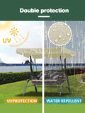 Playground Swing Chair Top Back-Garden Hammock Cover Waterproof&rainproof Sunshade Canopy Outdoor Tools