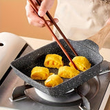 1pc Tamagoyaki Pan, Square Egg Pan Japanese Omelette Pan Nonstick Cookware PFOA Free All Stoves Compatible Inductions