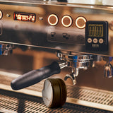 1set Coffee Tamper 2 In 1 Double-headed Anti-slip 51/53/58mm Cloth Powder Adjust The Height Of The Flat Bottom Three-leaf Macaron