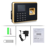 Bisofice Biometric Time Clock Attendance hine for Employees Support Fingerprint Password Recognition Data Management Device