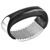 Kitchen OS press, ginger or stainless steel manual crusher, silver, kitchen accessories
