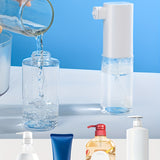 1pc Electric Foaming Machine, Smart Bubble Machine, Foaming Soap Dispenser, Lotion Container For Bathroom, Dish Soap Facial Cleanser Foamer, Bathroom Accessories