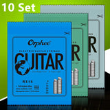Achieve Long lasting Tone with Orphee RX Series Electric Guitar Strings Super Light 9 42 46 11 50 10 Sets