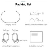 A6S Bluetooth Headset In-ear Macaron 5.0TWS Earbuds Waterproof Sports Binaural Stereo Button With Microphone Wireless Running