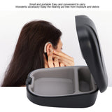 Case Waterproof Drop Resistance Hearing Aid Storage Box Portable Black White