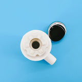 Φ11.5mm 30mm ABS Cover Bubble Chromed Cap PVC Base Hot Tub Air Massage Bathtub Jet Nozzle