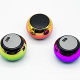 Portable aluminum alloy speaker Car Audio Colorful Wireless Bluetooth Subwoofer High quality Speaker