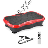 Exercise Fitness Slim Vibration Trainer Platform with Body Shaper Resistance Band. 120KG Max Bearing. HWC.